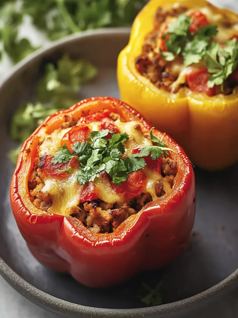 Mother's Day Stuffed Peppers