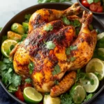 Cinco de Mayo Seasoned Crockpot Whole Chicken