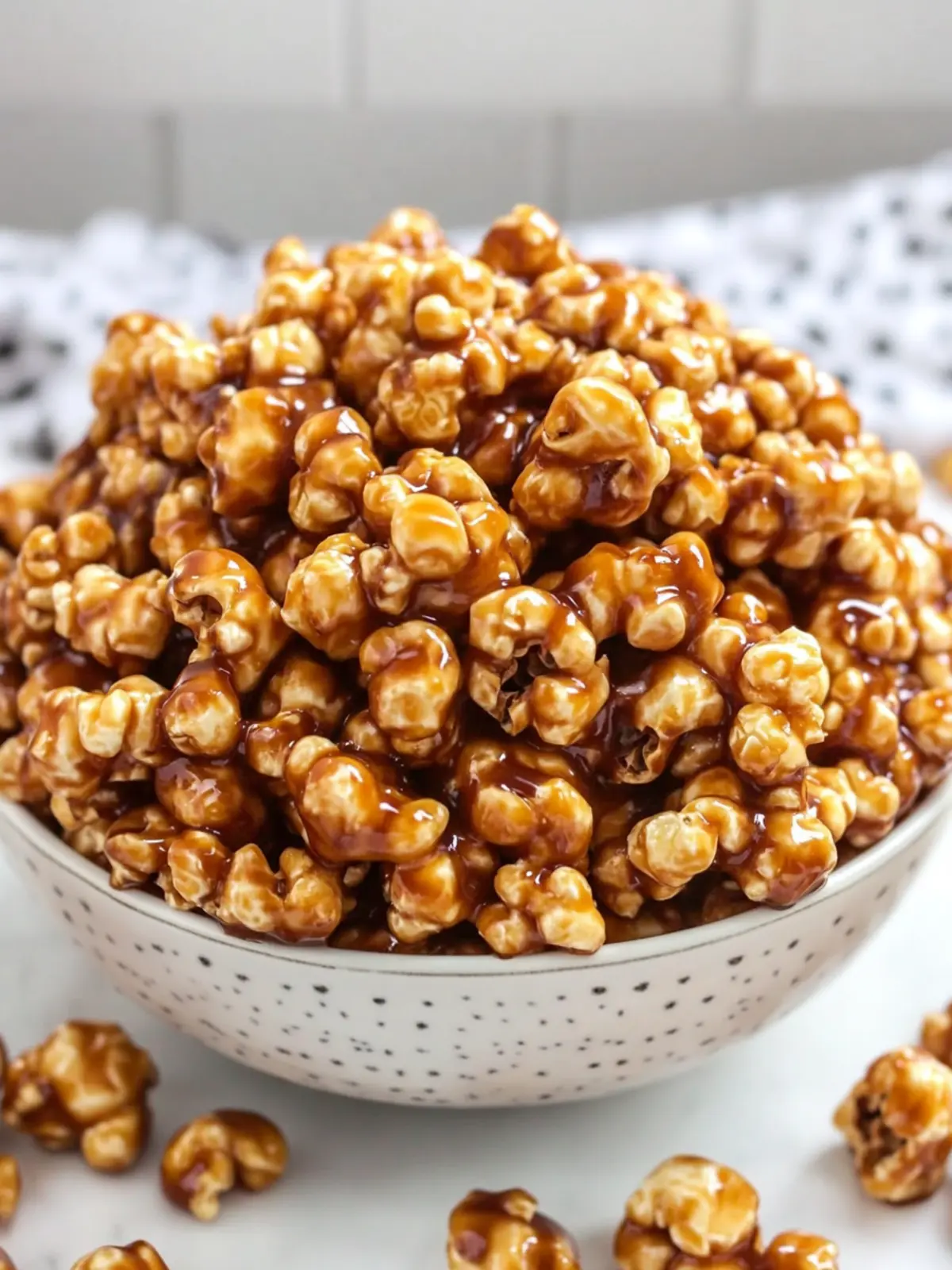 Easy Homemade Caramel Corn