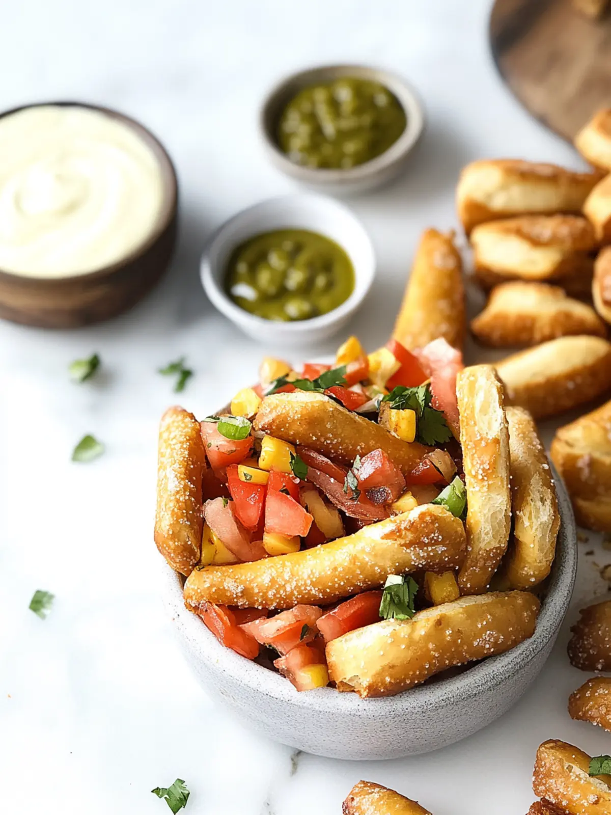 Mother's Day Taco Pretzel Bites