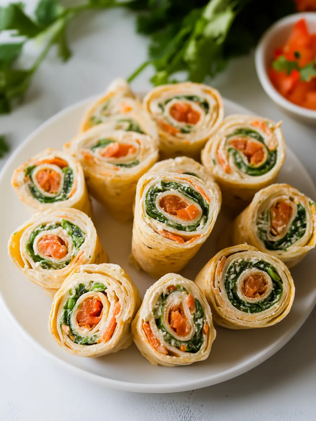 Cinco de Mayo Mexican Pinwheels