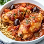 Mother's Day Crockpot Chicken Cacciatore