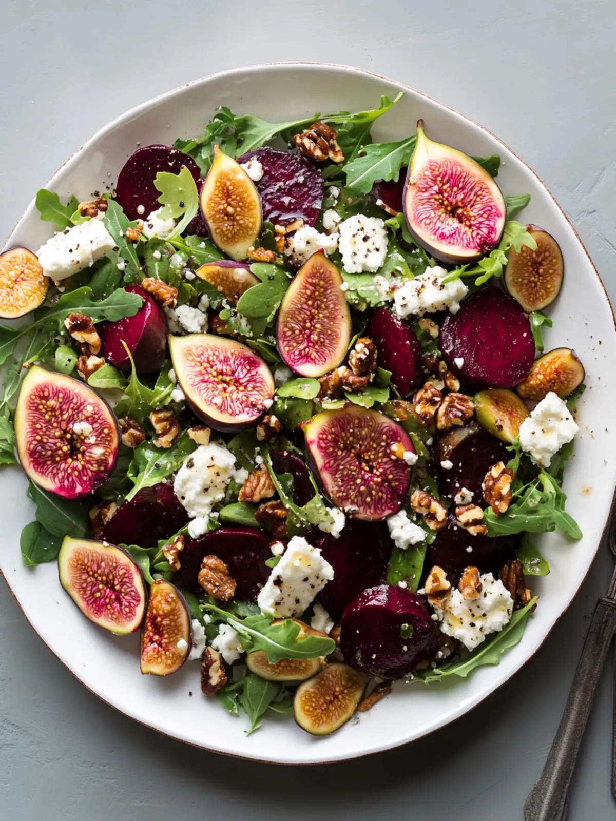 Fall Beet and Fig Salad With Goat Cheese