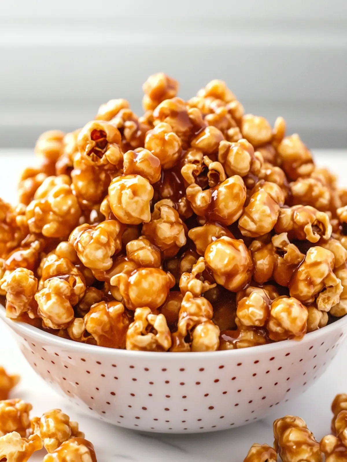 Easy Homemade Caramel Corn