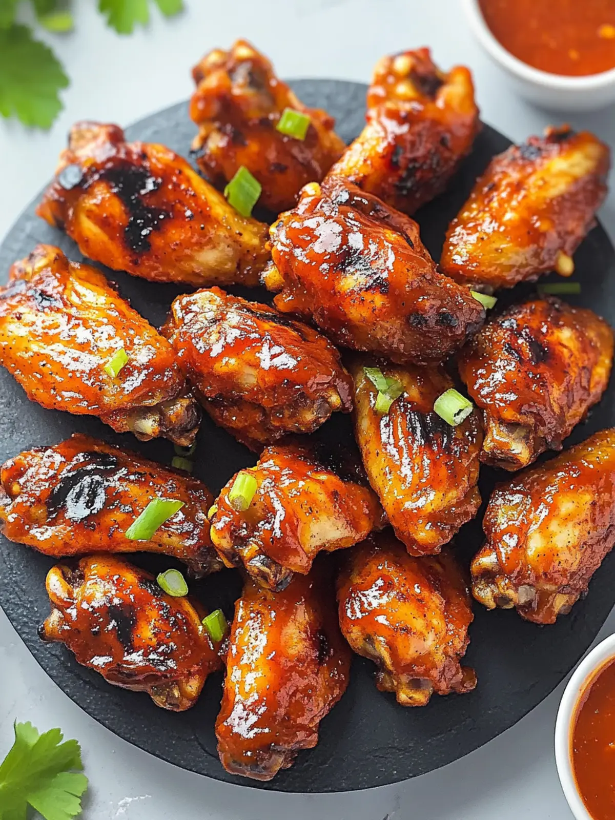 Oven-Baked BBQ Chicken Wings