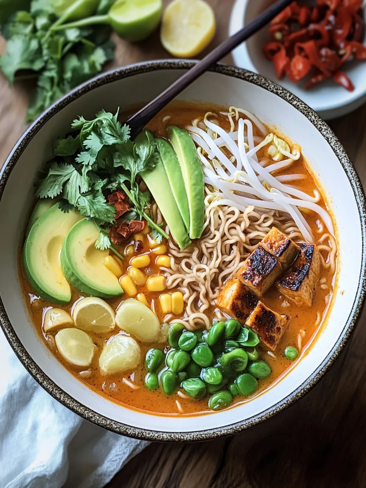 Cinco de Mayo Red Curry Ramen