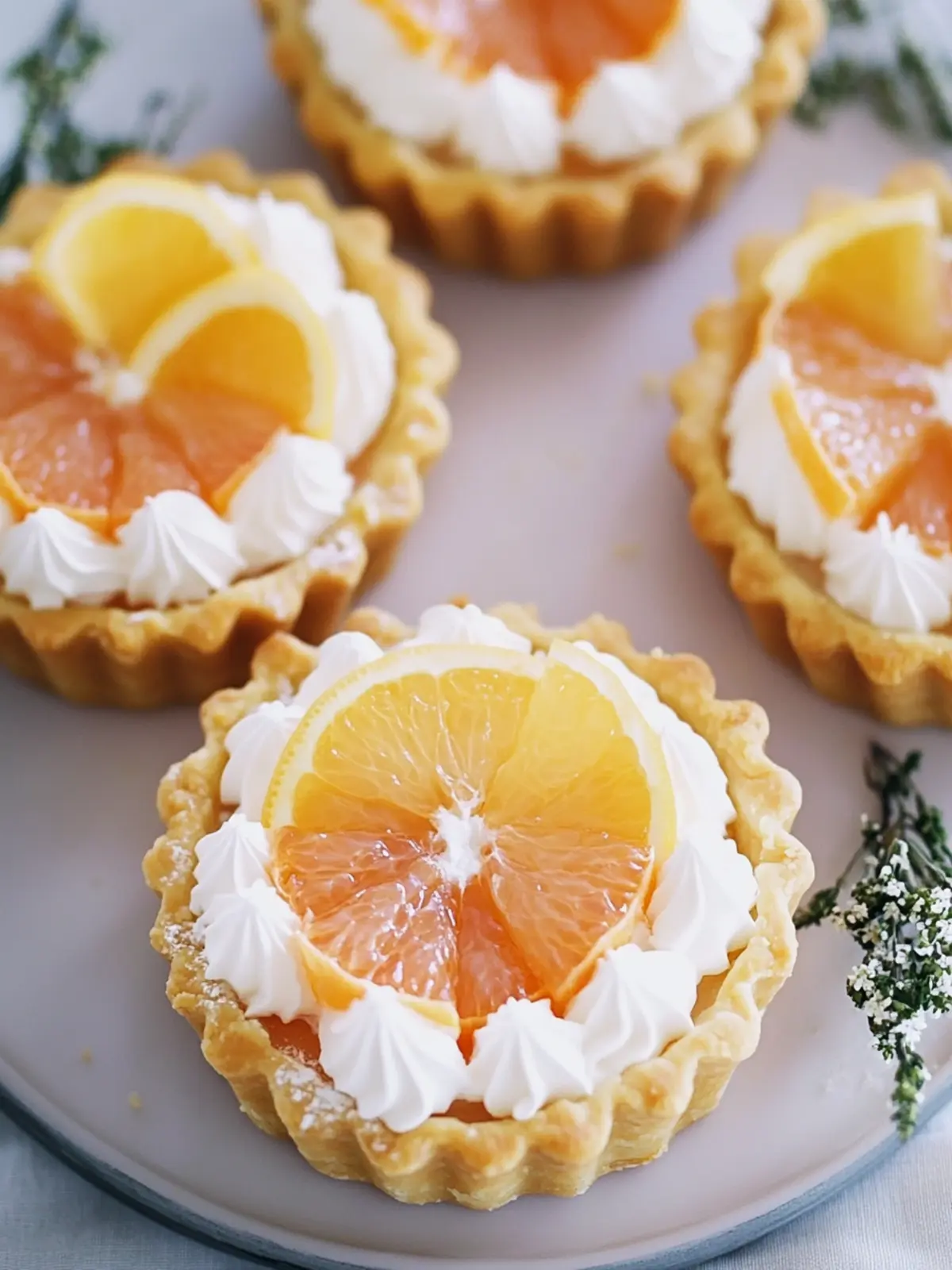 Mother's Day Grapefruit Tartlet