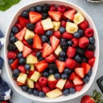 Memorial Day Red White & Blue Fruit Salad for a Festive Feast 3 Memorial Day Red White & Blue Fruit Salad