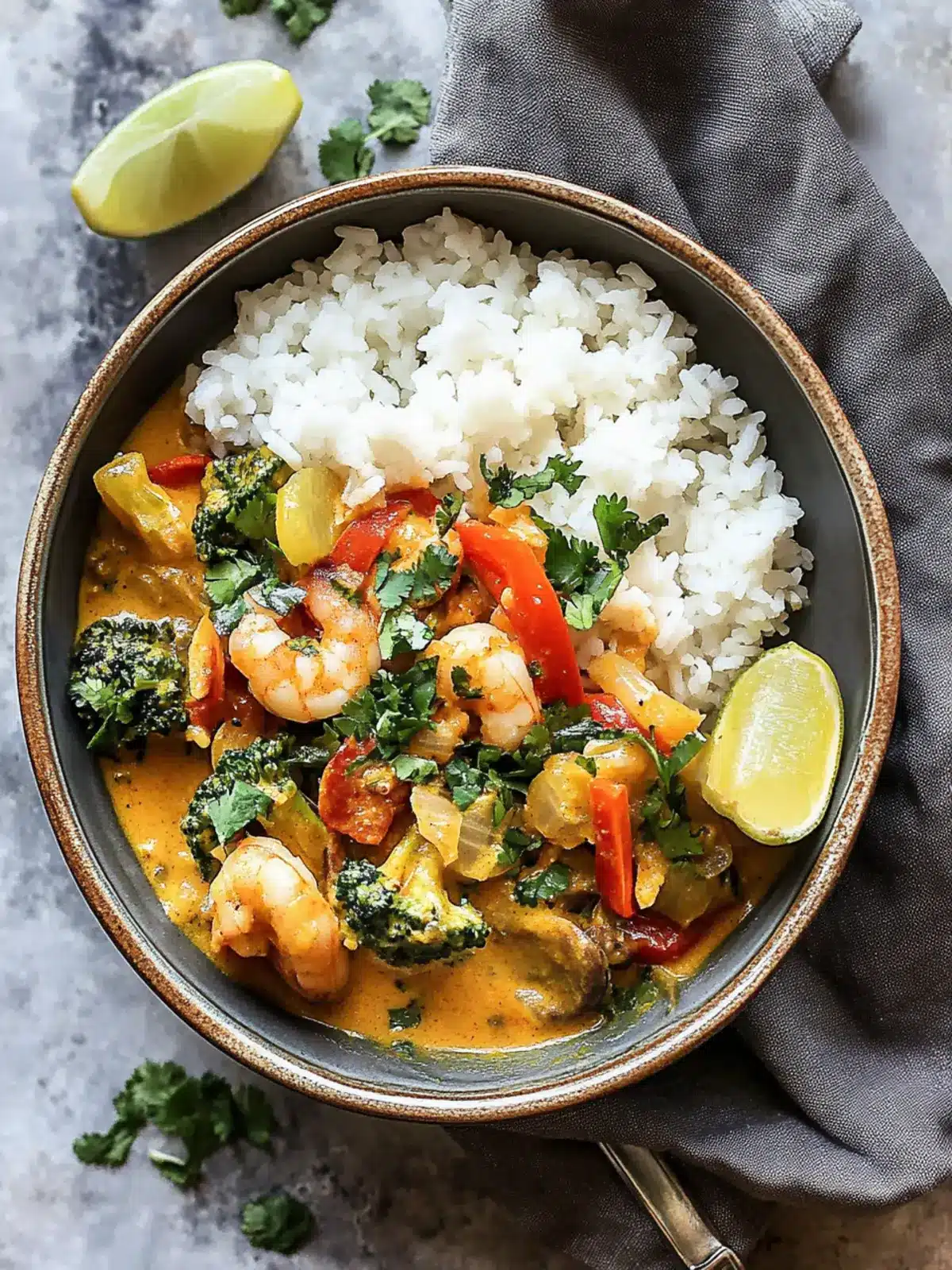 Cinco de Mayo Coconut Curry Stir-Fry