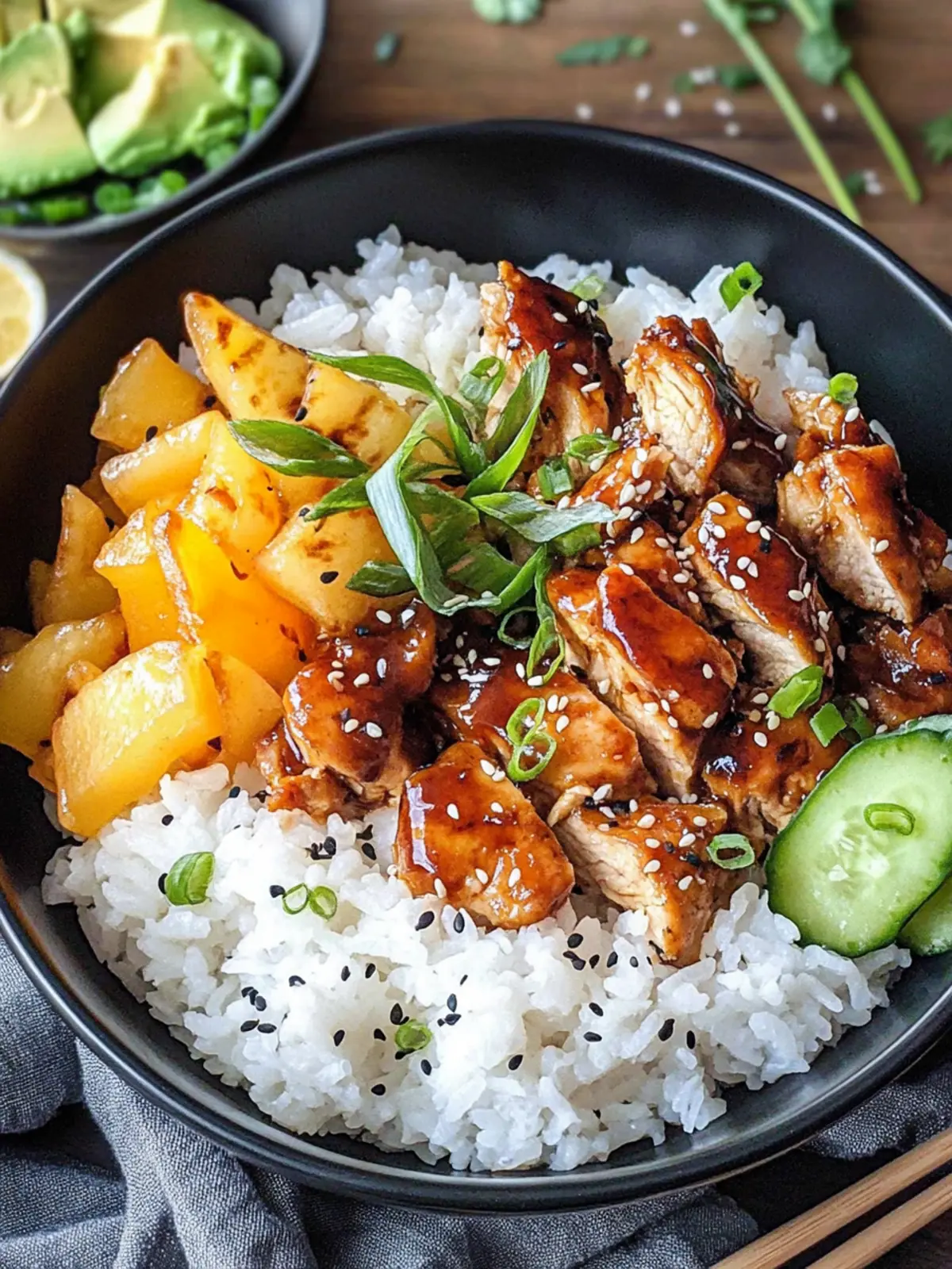Celebrate Mom with a Savory Mother's Day Teriyaki Chicken Rice Bowl 2 Mother's Day Teriyaki Chicken Rice Bowl