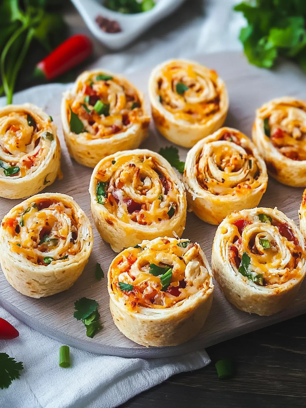 Cinco de Mayo Tex-Mex Chicken Enchilada Pinwheels Delight 3 Cinco de Mayo Tex-Mex Chicken Enchilada Pinwheels