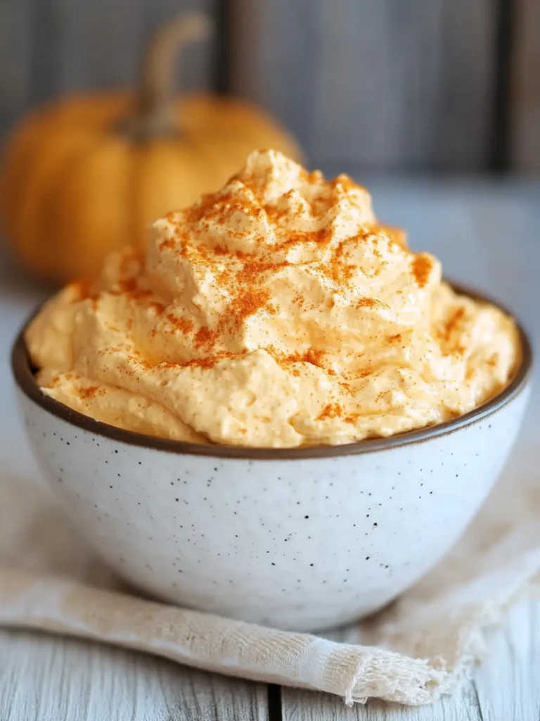Cinco de mayo Pumpkin Fluff Dip