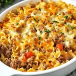 Mother's Day Beef Noodle Casserole