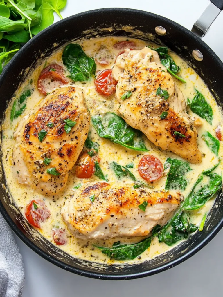 One-Pan Creamy Tuscan Chicken
