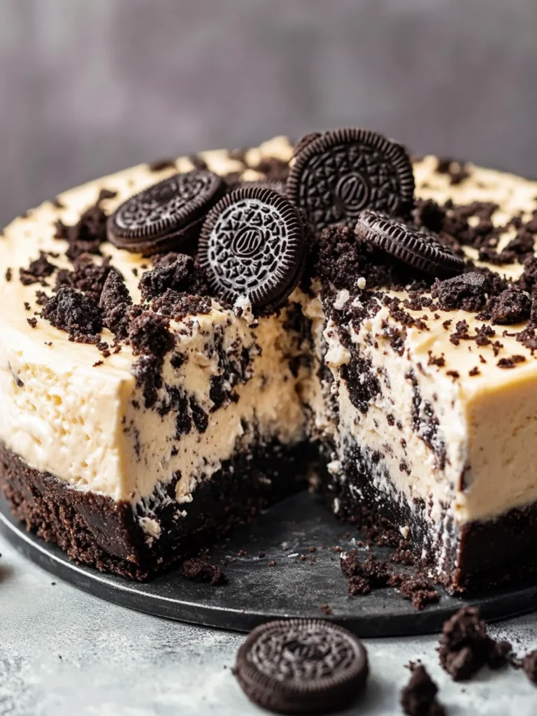 Mother's Day Oreo Cheesecake