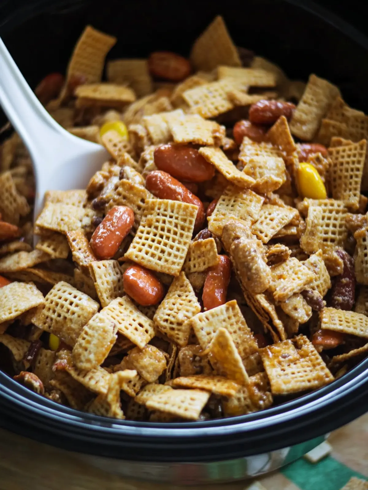 Crockpot Cinco de Mayo Fiesta Ranch Chex Mix
