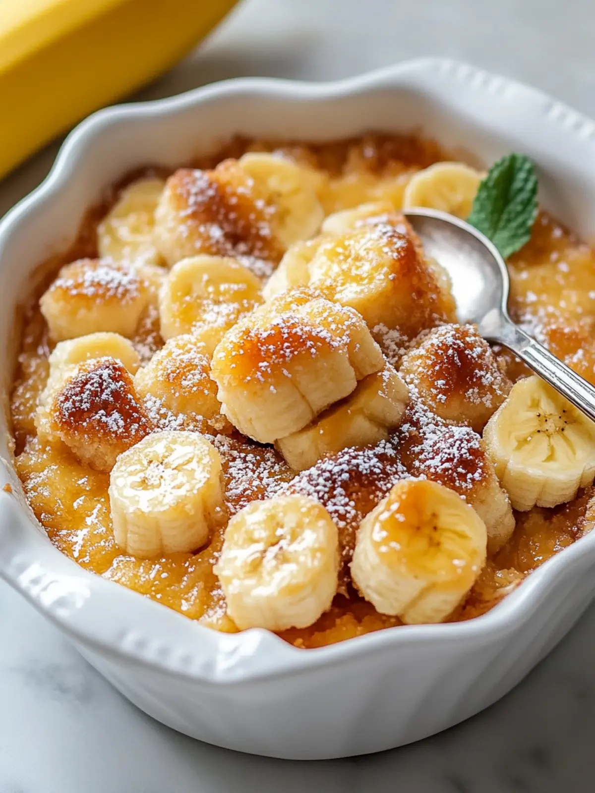 Banana Cobbler Delight