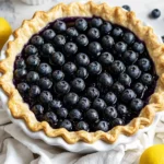 Fresh Blueberry Pie