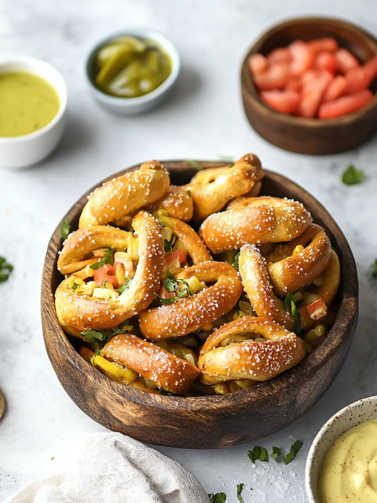 Mother's Day Taco Pretzel Bites