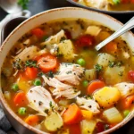 Mother's Day Chicken and Vegetable Soup