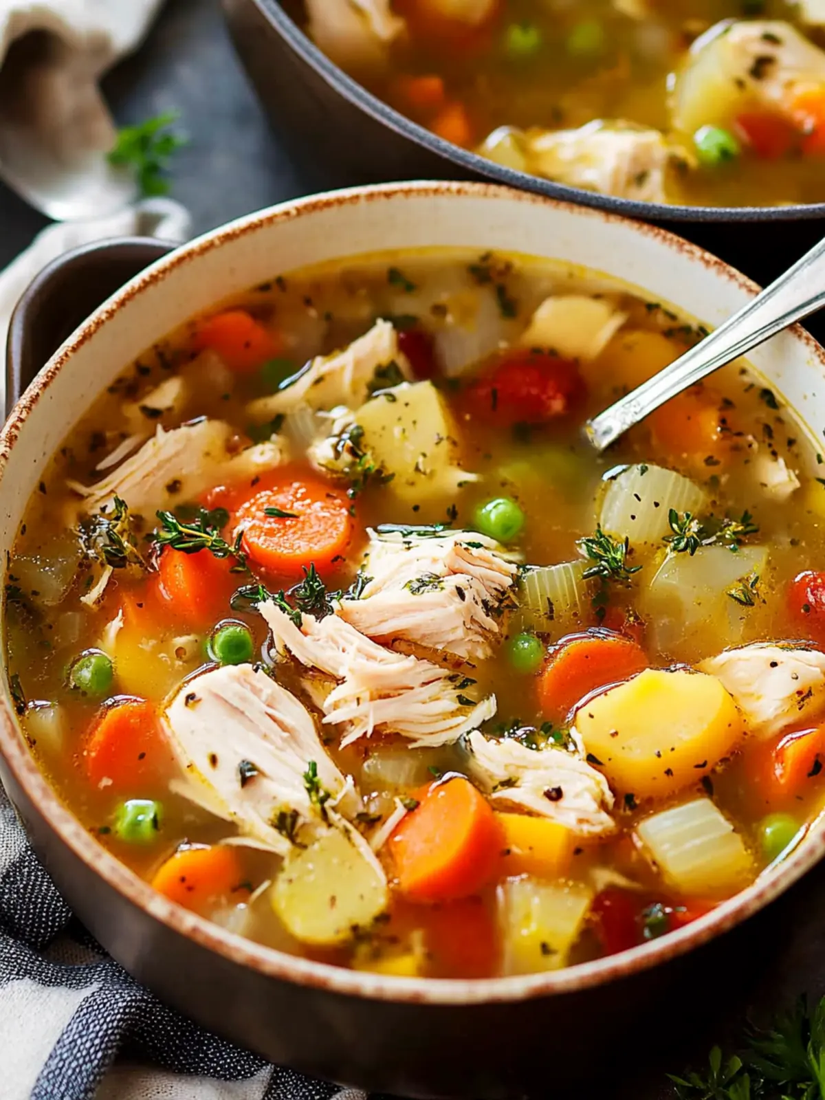 Mother's Day Chicken and Vegetable Soup