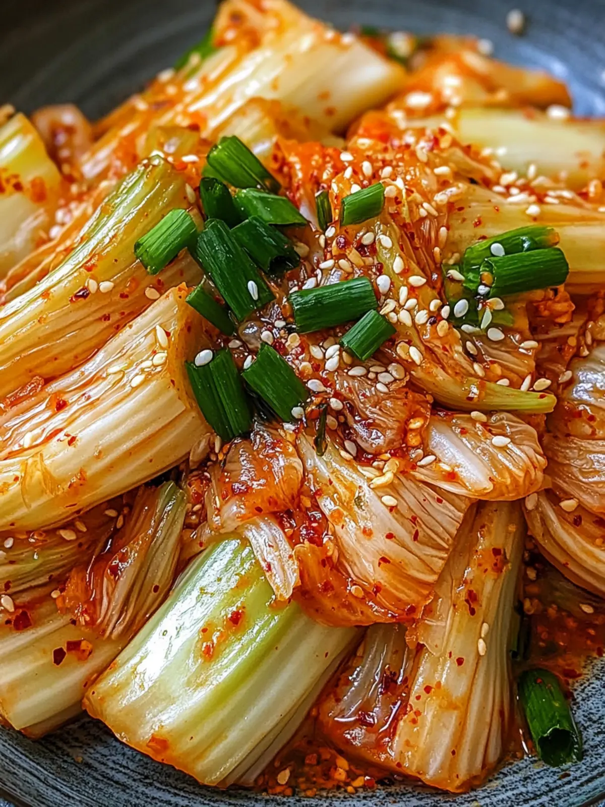 Napa Cabbage Kimchi: A Crunchy
