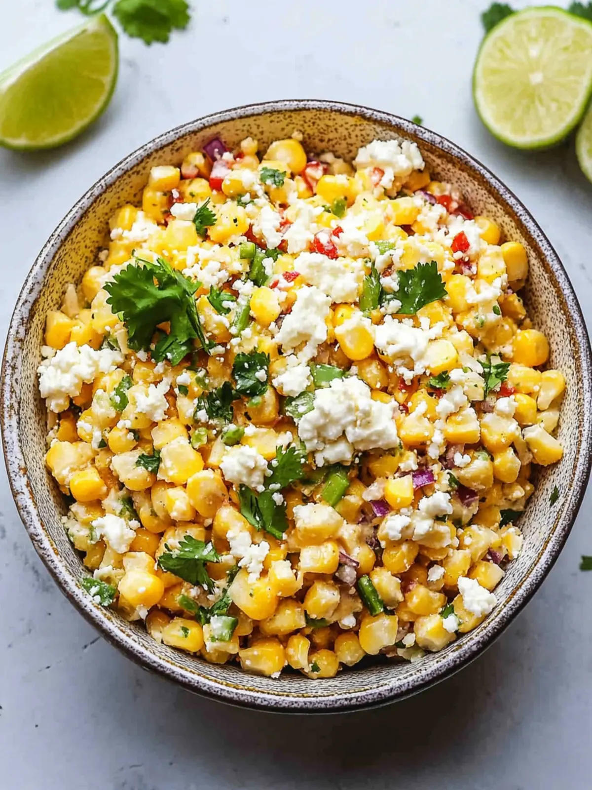 Cinco de Mayo Mexican Street Corn Salad