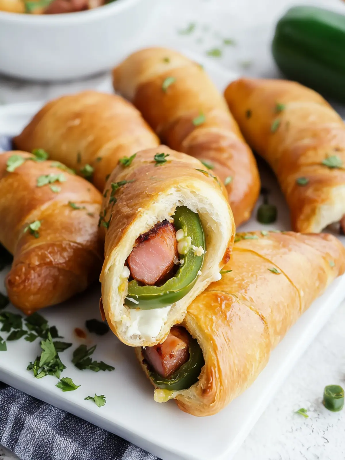 Cinco de Mayo Jalapeno Pigs in a Blanket