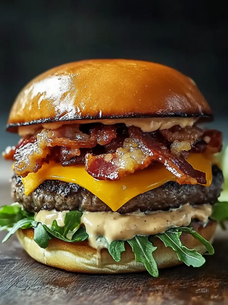 Smash Burgers with Creamy Baconnaise