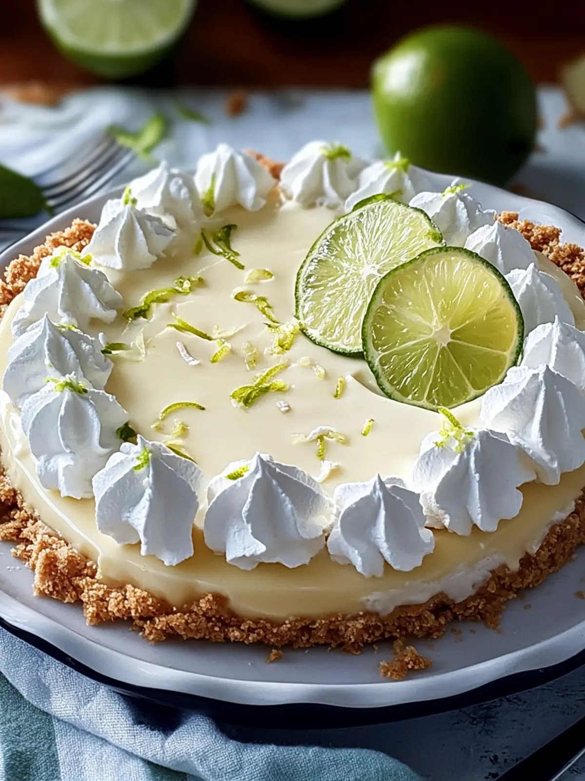 Coconut Lime Cream Pie