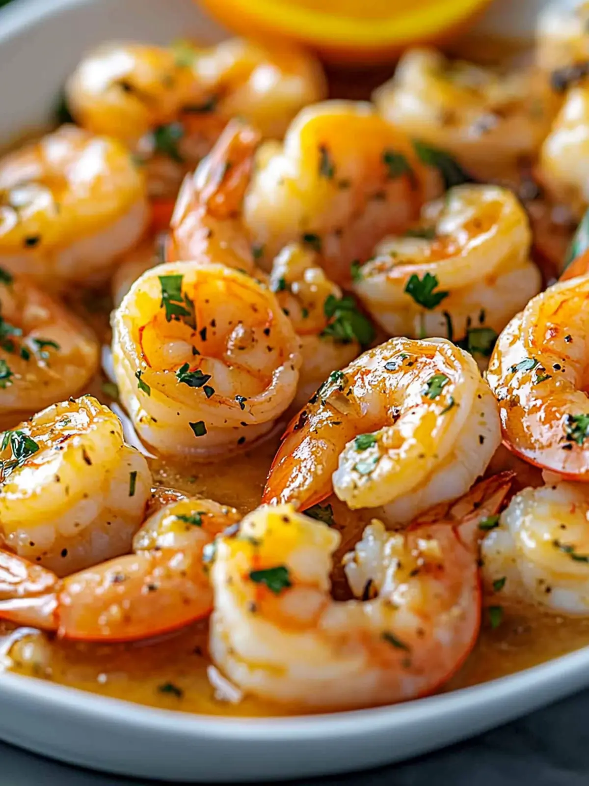 Cinco de mayo Garlic Butter Orange Shrimp