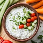 Whipped High Protein Cottage Cheese Ranch Dip