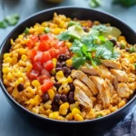 One-Pot Chicken Burrito Bowl Recipe