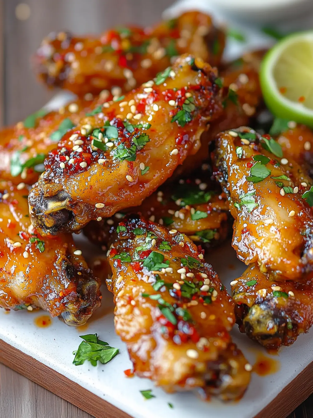 Thai Sweet Chili Chicken Wings