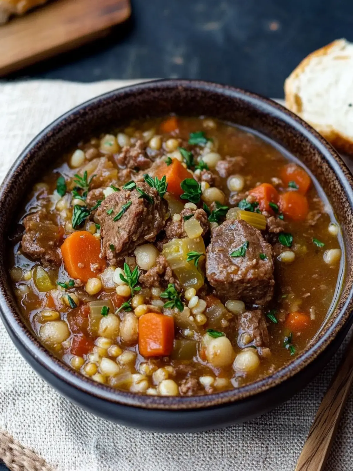 Beef and Barley Stew