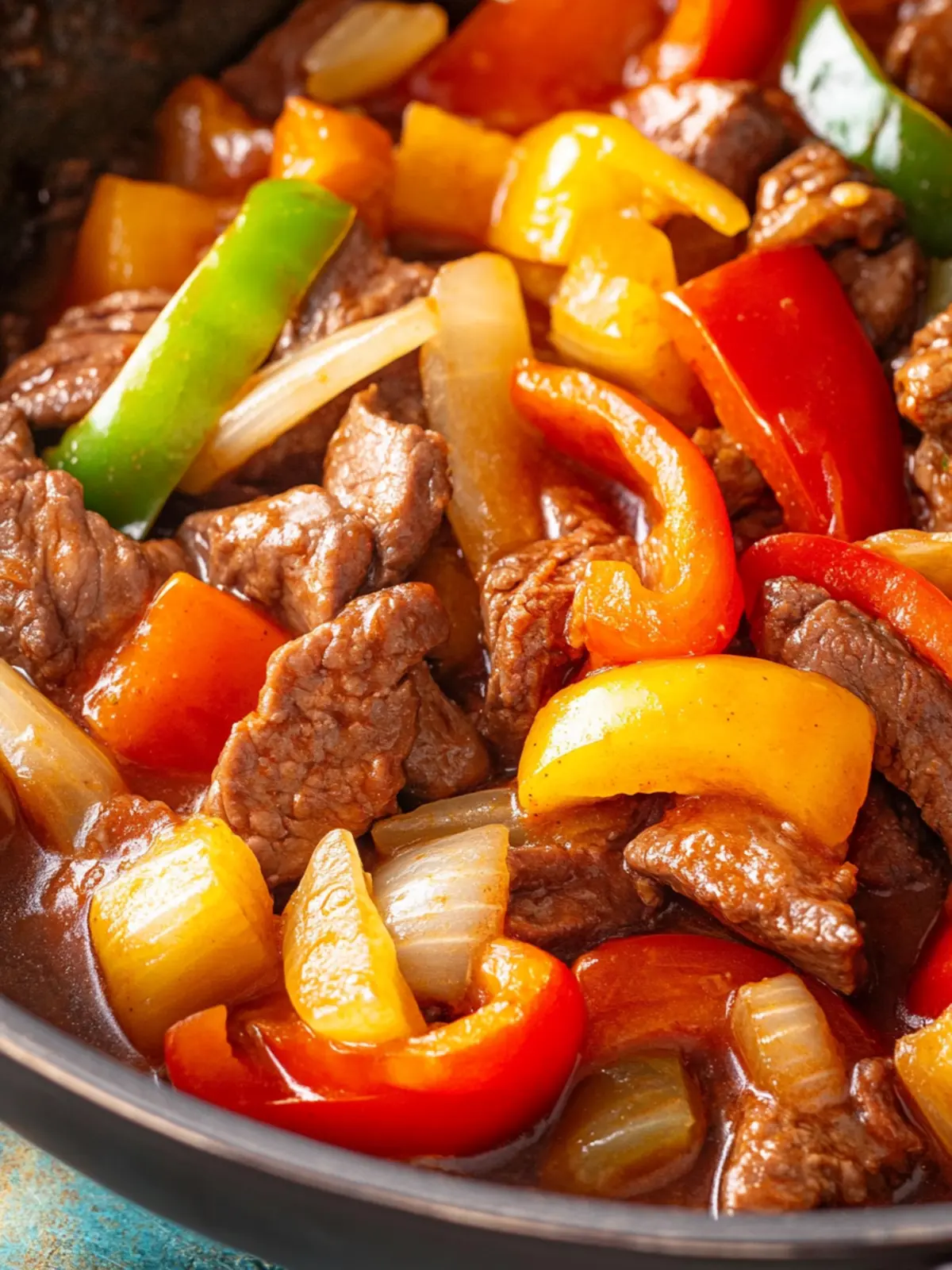 Cinco de Mayo Sweet and Sour Beef