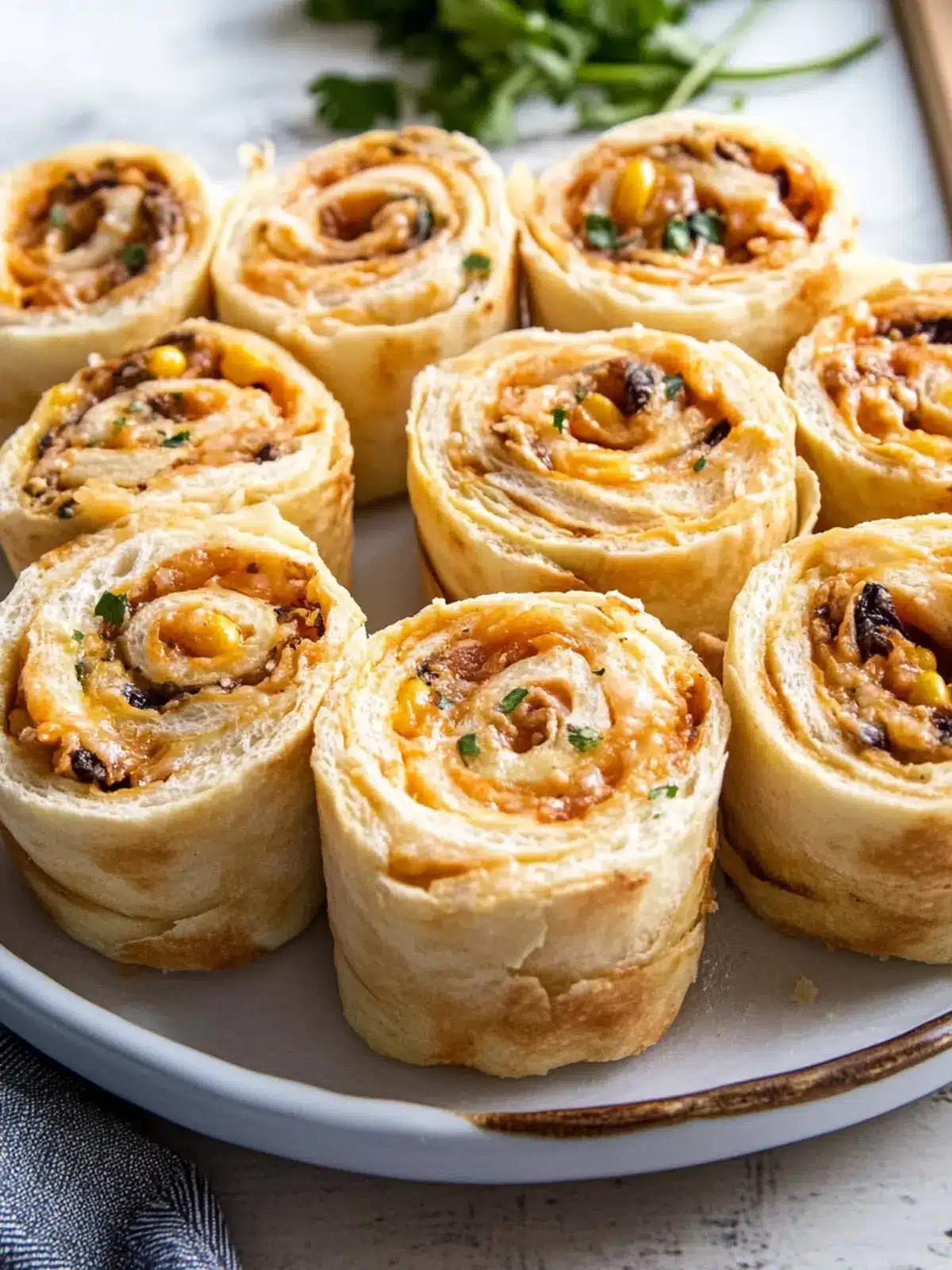 Mother's Day Easy-to-Make, Flavor-Packed Cheesy Mexican Pinwheels