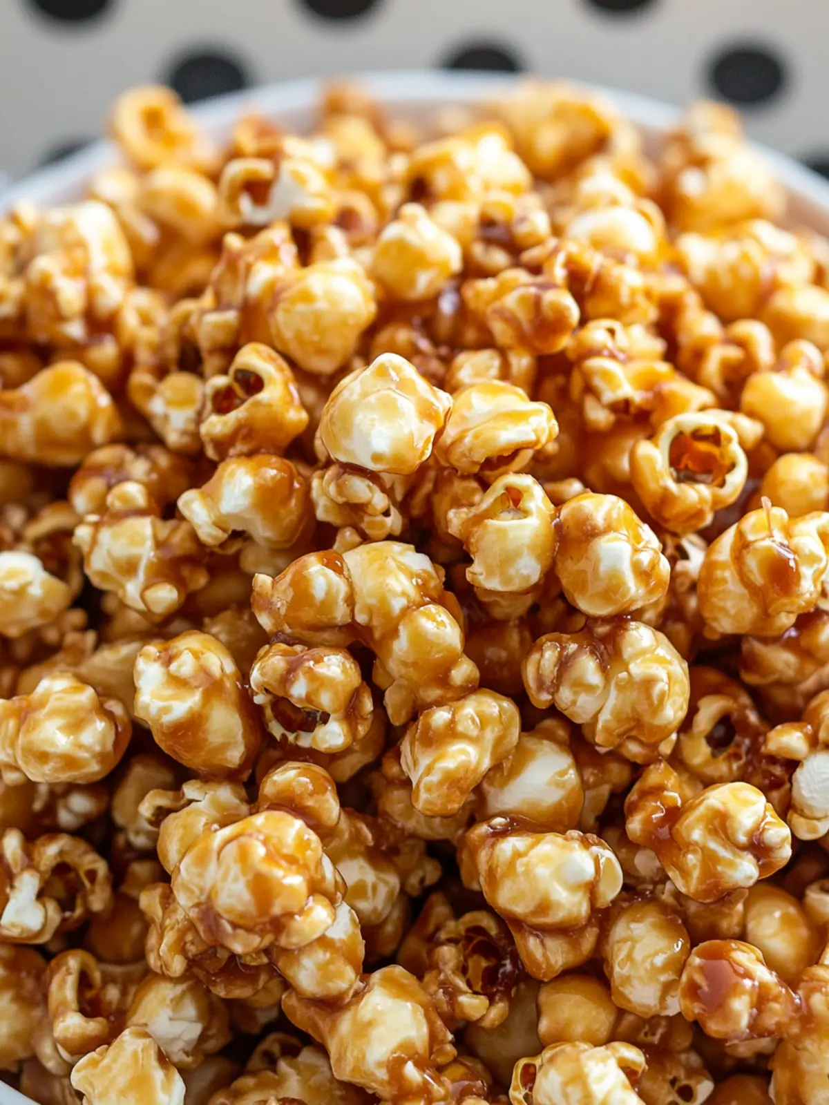 Easy Homemade Caramel Corn