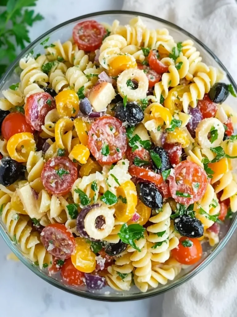 Memorial Day Italian Pasta Salad