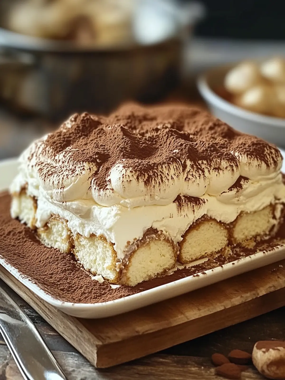 Creamy Cottage Cheese Tiramisu