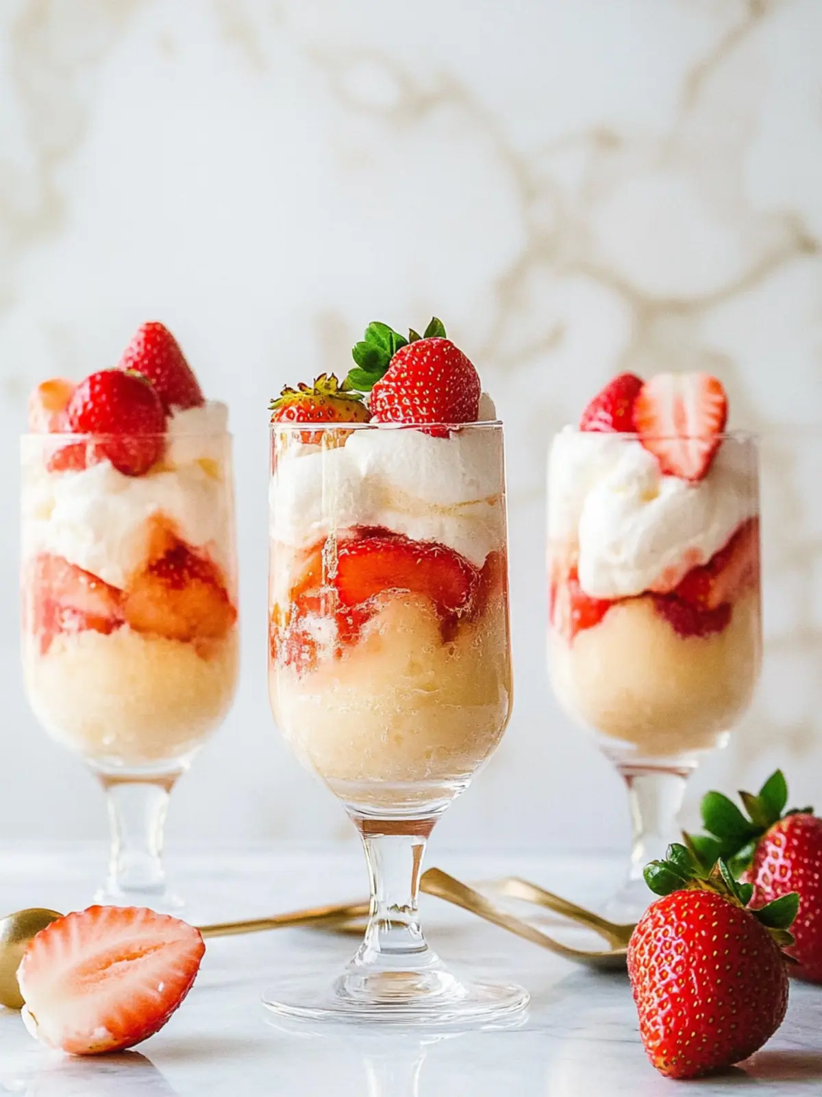 Delight Mom with Strawberry Champagne Trifles This Mother’s Day 5 Mother's Day Strawberry Champagne Trifles