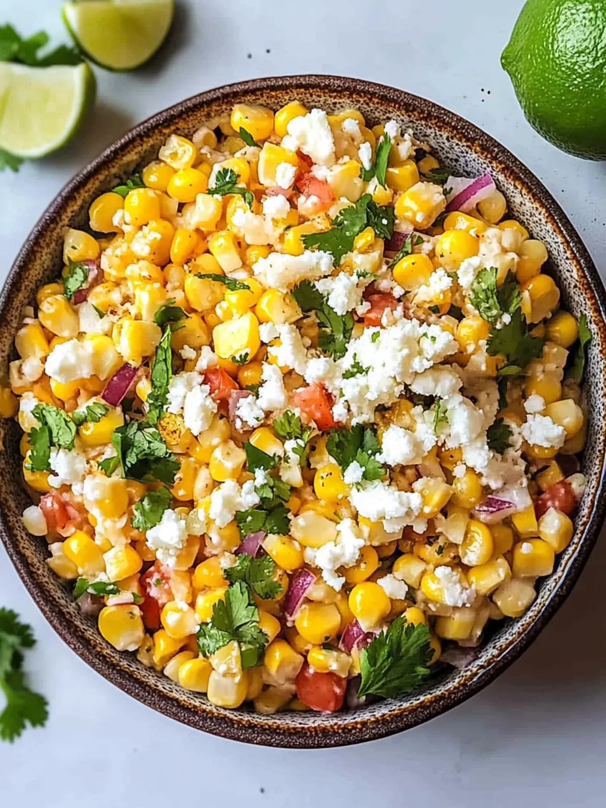 Cinco de Mayo Mexican Street Corn Salad
