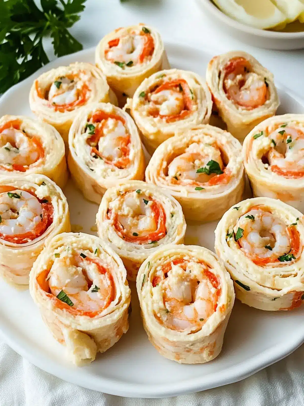 Delicious Mother's Day Classic Seafood Pinwheels Recipe 4 Mother's Day Classic Seafood Pinwheels
