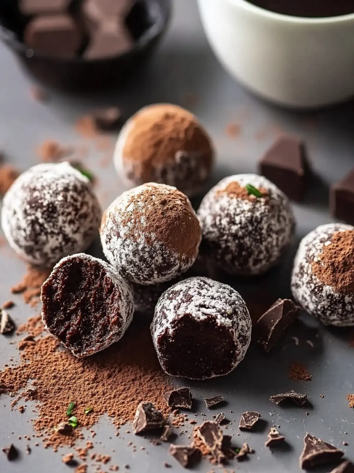 Decadent Easy Chocolate Truffles You Can Make at Home 2 Easy Chocolate Truffles