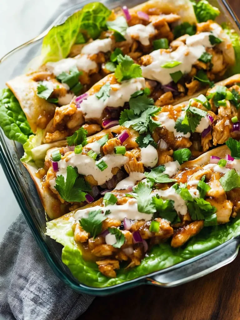 Mother's Day Asian Chicken Lettuce Wraps