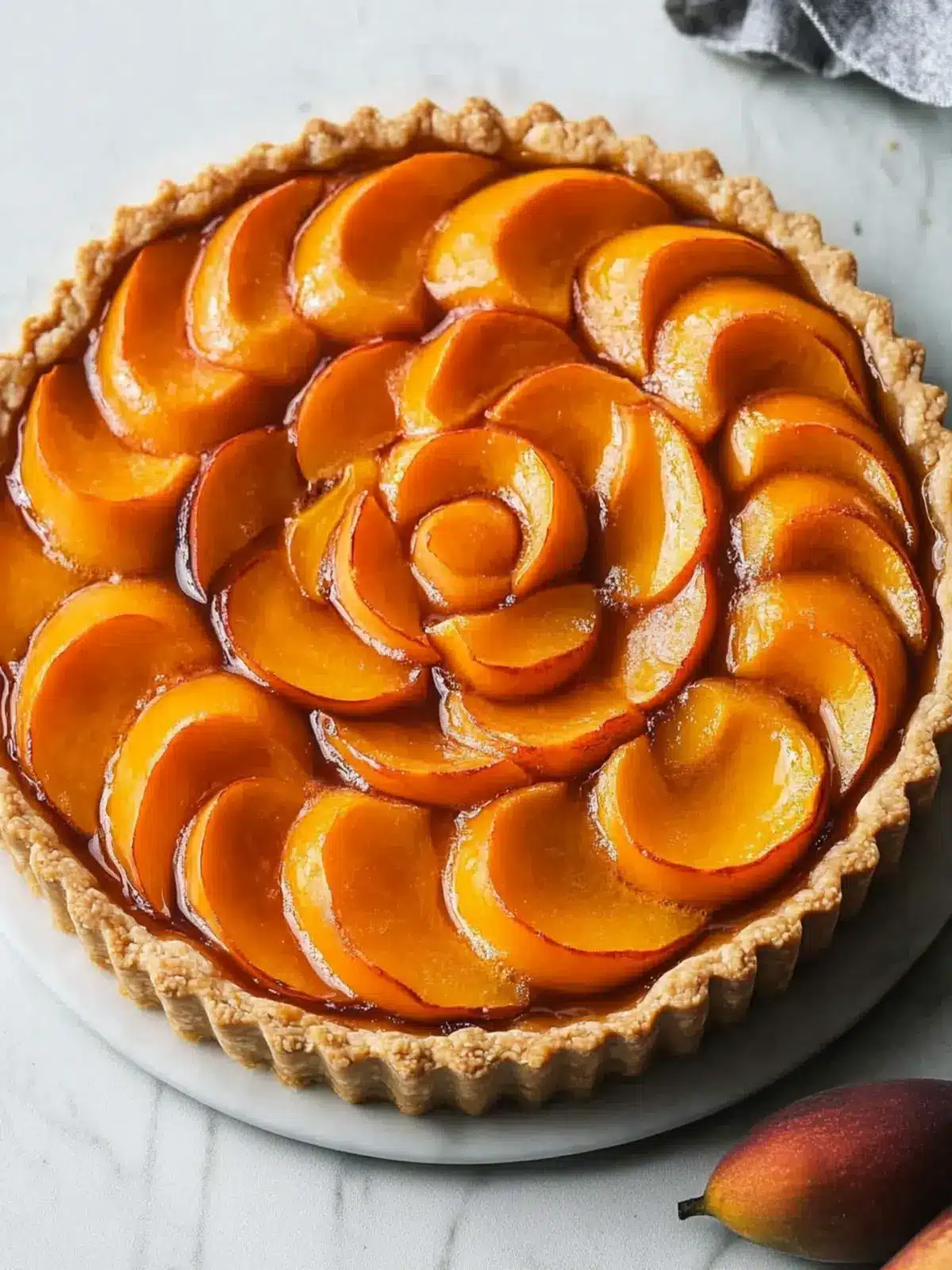 Mother's Day Persimmon Tart
