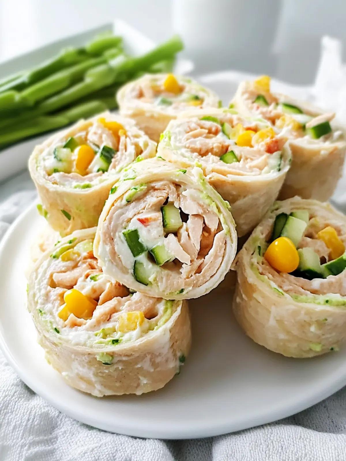 Mother's Day Simple and Flavorful Tuna Salad Pinwheels