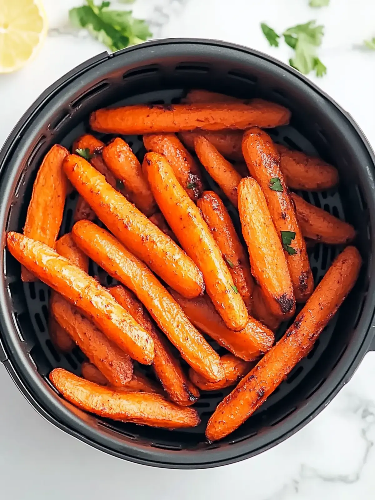 Cinco de mayo Air Fryer Carrots (Vegan, Vegetarian & Gluten-Free)