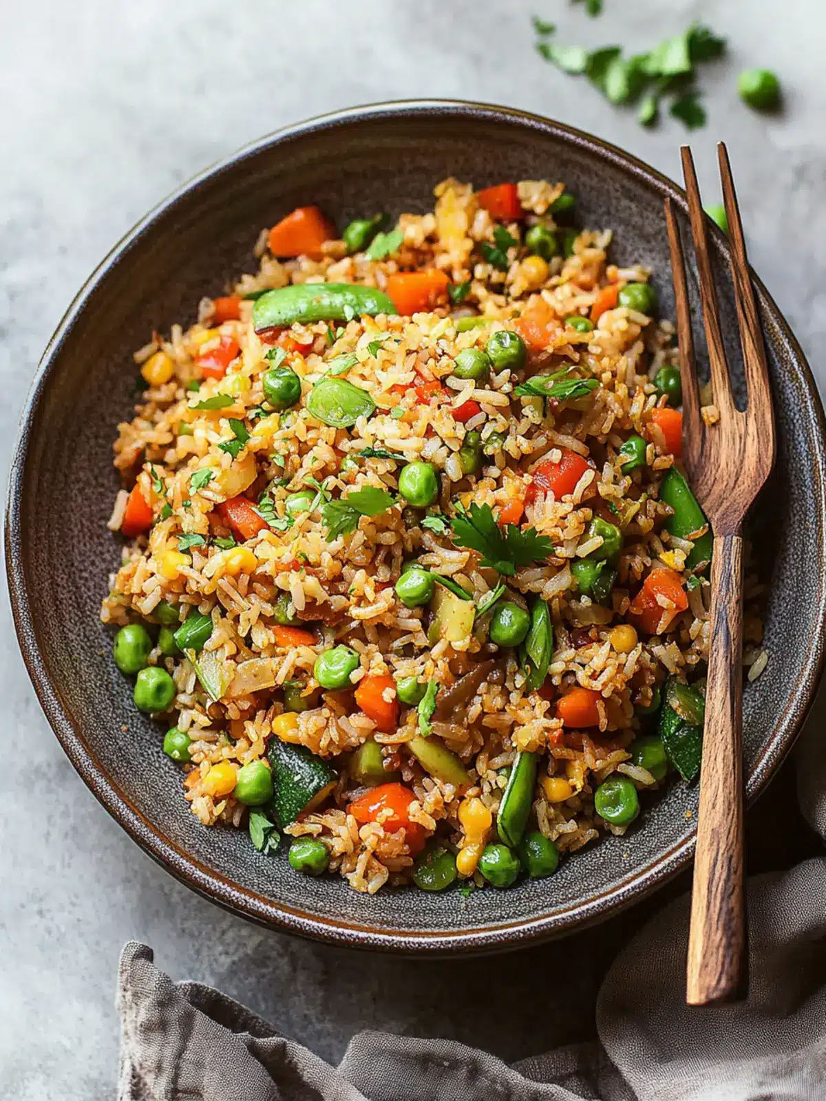 Cinco de Mayo Veggie Fried Rice