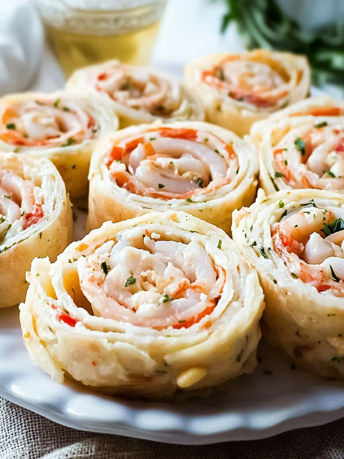 Delicious Mother's Day Classic Seafood Pinwheels Recipe 5 Mother's Day Classic Seafood Pinwheels